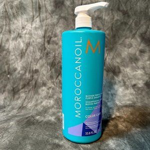 Moroccanoil Color Care Blond Perfecting Purple Shampoo for Blond or Gray Hair